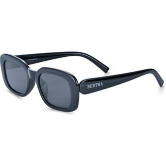 Bertha Sunglasses Cassie Ladies Polarized Sunglasses in Black/black at Nordstrom