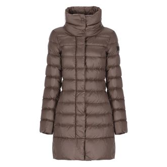 Peuterey Piumino Lungo Trapuntato - - Coats - Donna - Marrone - 2XS