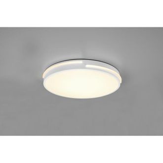 Reality Plaf&oacute;n Moderno Tacoma Blanco Led Dimmer 24w &Oslash;40 Cm Trio Lighting