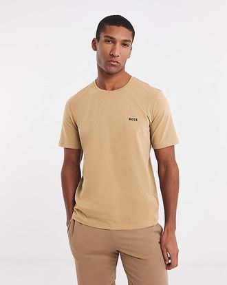 HUGO BOSS Mix & Match Lounge T-Shirt - Beige