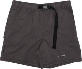 Students Explore Classic Utility Nylon Shorts in Charcoal at Nordstrom, Size Medium