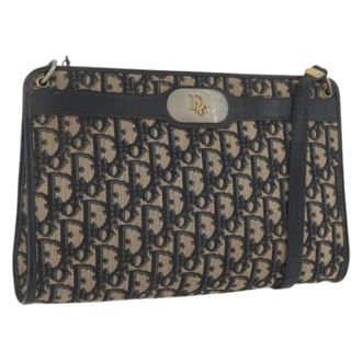 Dior Borsa a spalla Pre-owned Vintage Trotter in tela - - Pre-owned - Donna - Multicolore - ONE SIZE