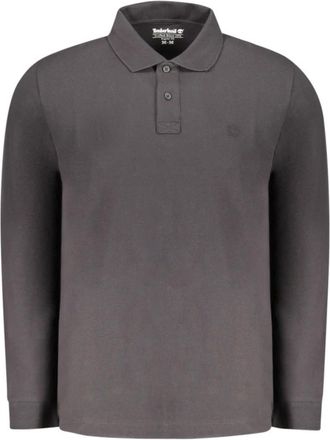 Timberland Camisa Polo de Manga Larga - Tops - Hombre - Negro - 3XL