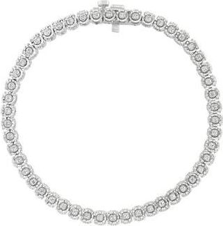 Effy Diamond Tennis Bracelet in Silver at Nordstrom Rack, Size 7.5
