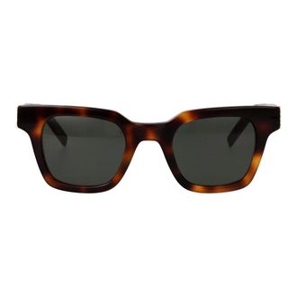 Saint Laurent SL M157 Zonnebril - unisex - Accessoires - Bruin - Maat: 47 MM