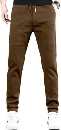 Generic Mencomfy Cargo Pants, High Stretch Multi-Pocket Durable Cargo Pants for Men - Mencomfy Multipants, Comfort Meets Style (Brown,4XL)