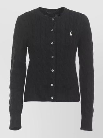 Ralph Lauren cotton cardigan crew neck long sleeves