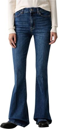 Vicolo Flared Jeans - Dames - Flared Jeans - Blauw - L - Katoen - Jeans