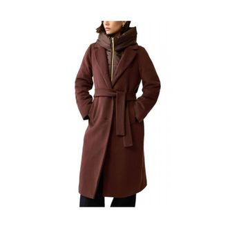 Marella Jassen, Dames, Bruin, S, Belted Coat