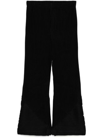 Homme Plissé Issey Miyake Pleats Bottoms 2 trousers - men - Polyester - 1 - Black