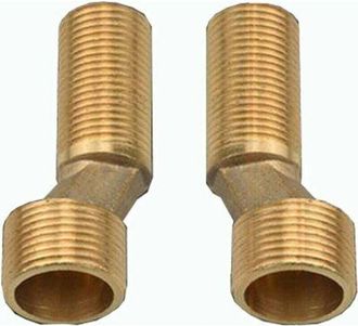 OEM Grifo De Ducha Con Conexi&oacute;n Descentrada, Reductor De Codo De Lat&oacute;n, Brazo Giratorio Ajustable, Conexi&oacute;n Descentrada De 1/2 3/4, Conexi&oacute;n Descentrada D