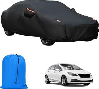 OEM Funda Para Coche, Impermeable, Resistente A Los Ara&ntilde;azos, Con Puertas Con Cremallera