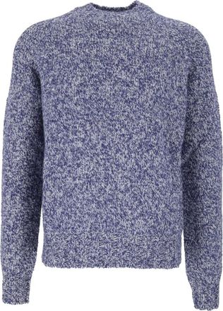 Ballantyne Girocollo - Knitwear - Hombre - Azul - XL