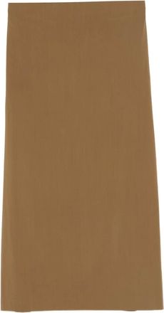 Alberta Ferretti Gonna a matita in misto lana - Verde