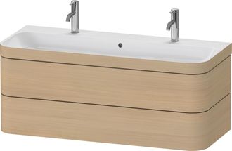 Duravit Duravit Happy D.2 Plus Set Encolado Suspendido, 1175x490mm, 2
