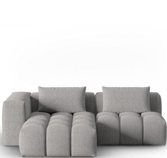 CXL by Christian Lacroix 3-Sitzer Designer Ecksofa Lorella mit Ottomane und Eckteil links - Strukturstoff