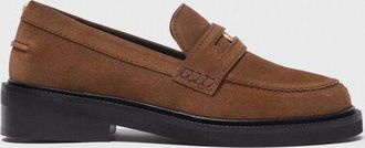 Maje Suede Loafers - Camel - Maje