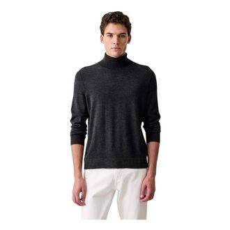 Marc O'Polo Maglione Dolcevita Regular - - Knitwear - Uomo - Nero - XL