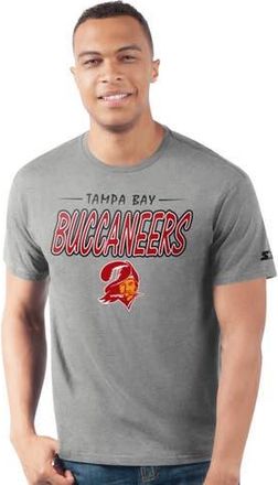 Starter Mens Starter Heather Gray Tampa Bay Buccaneers Prime Time T-Shirt at Nordstrom, Size Xx-Large