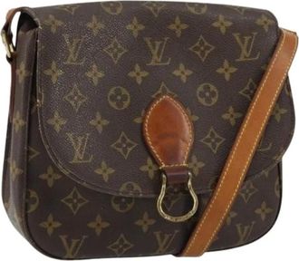 Louis Vuitton Pre-owned Cross Body Bags, female, Brown, Size: ONE SIZE Pre-owned Canvas Cross Body Bag
