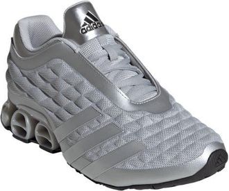 adidas Gender Inclusive Megaride S4 Sneaker in Silver Met/Silver Met/Black at Nordstrom, Size 10.5 Womens