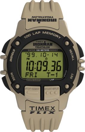 Timex Ironman Flix Mens Green Watch TW5M63100 - One Size