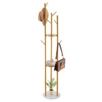 OEM Perchero De Pie Con Base De Cuarzo Y 9 Ganchos, Ideal Para Entrada, Dormitorio, Oficina Y Sala De Estar, Perchero Moderno Para Abrigos, Sombreros, Buf
