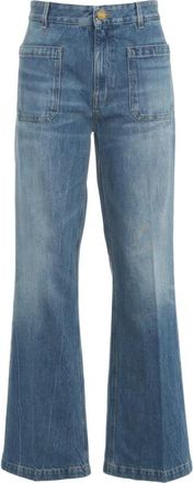 Seafarer Curt Jeans - Dames - Flared Jeans - Blauw - W26 - Katoen - Jeans