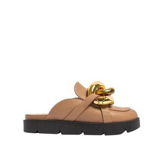 L37 Unieke Mules - Dames - Slip ons - Bruin - 36 EU - Leer - Schoenen
