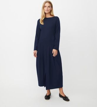 Masai Midi Dress in Navy Blazer at Nordstrom, Size Xx-Large