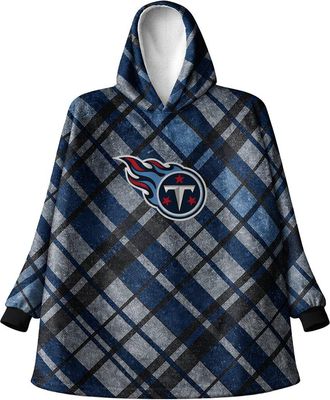 Pegasus Sports Tennessee Titans Nfl Team Hooded Sherpa Blanket