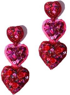 Simitri Dil Earrings in Red at Nordstrom