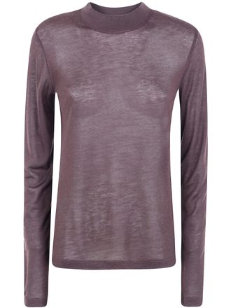 Filippa K Top Mock Neck Lyocell Cashmere