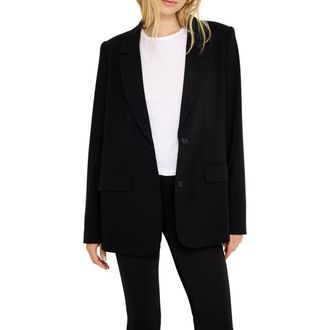 Good American Oversize Suiting Blazer in Black001 at Nordstrom Rack, Size X-Small