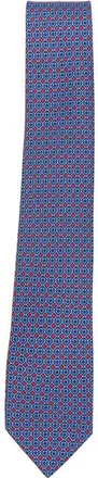 Ferragamo Corona Gancini Heart-print Tie