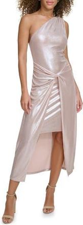 Siena My Balconia Liquid Knit Walk Thru Dress in Champagne at Nordstrom Rack, Size 12