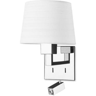 Leds - C4 Leds C4 - Aplique Bali E27 60 Cromo 644 With Reader Led 2.2 Blanco C&aacute;lido - 3000k Cromo 1