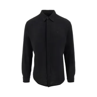Emporio Armani Wool jersey shirt Man XXL