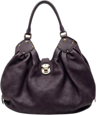 Louis Vuitton Pre-owned Handbags, female, Purple, Size: ONE SIZE Pre-owned Mahina L