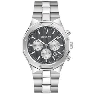 Bulova Mens Prestige Gray Dial Watch