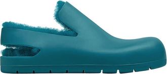 Bottega Veneta Shearling Slippers, Size 8