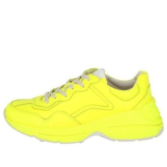 Gucci Rhyton Low Yellow Fluorescent 549093-OZR00-7205