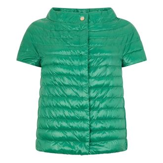 Herno Down Jackets, female, Green, Size: XL Emilia Jacket