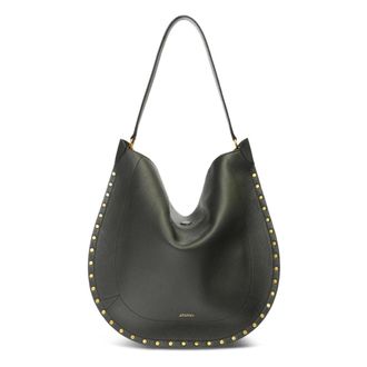 Isabel Marant Dames, Tassen, Zwart, Maat: ONE Size Leer