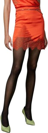 Patrizia Pepe Korte Rok - Dames - Korte rokken - Oranje - S - Rokken
