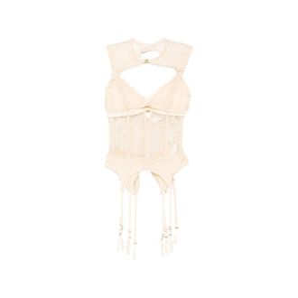 Zimmermann Lace-trim Corset Top