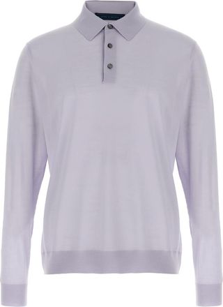 Kiton Light Blue Ciro polo shirt