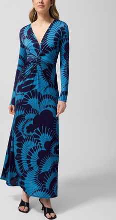 Smythe Womens Ruched V-neck dress