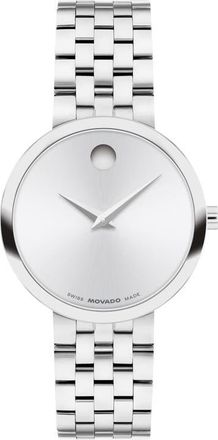 Movado Museum Classic Bracelet Watch, 29.5mm in Silver at Nordstrom