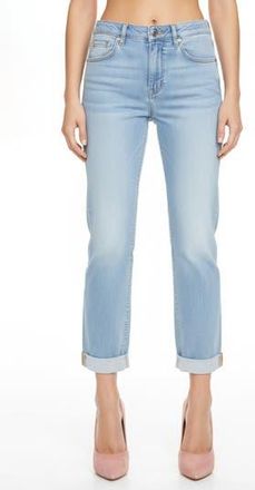 Bebe The Cuffed Jeans in Light Blue at Nordstrom Rack, Size 27